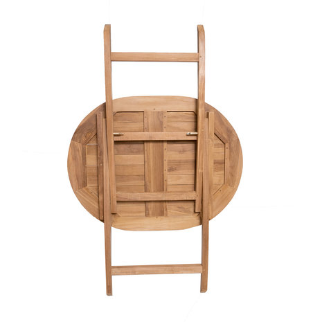 JoJo Living Teakhouten tuintafel ovaal Meja
