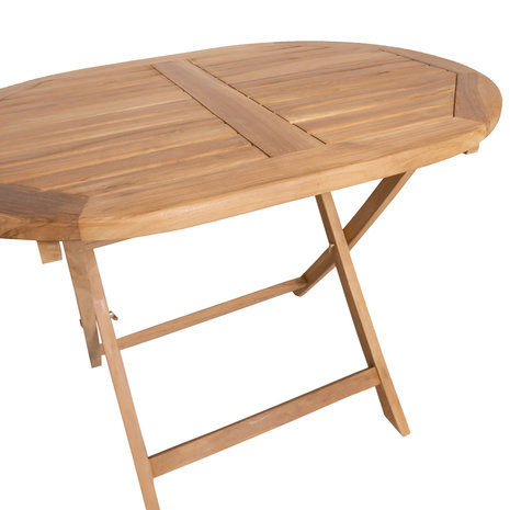 JoJo Living Teakhouten tuintafel ovaal Meja