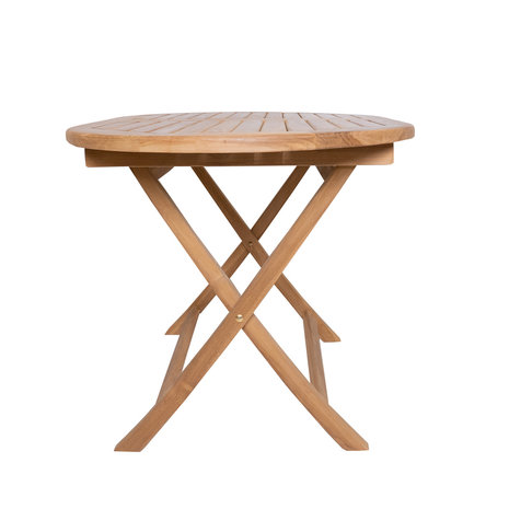 JoJo Living Teakhouten tuintafel ovaal Meja
