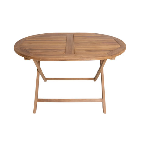 JoJo Living Teakhouten tuintafel ovaal Meja