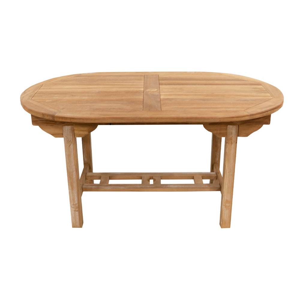 JoJo Living Teakhouten tuintafel ovaal Kajen JoJo Living Teakhouten tuintafel ovaal Kajen