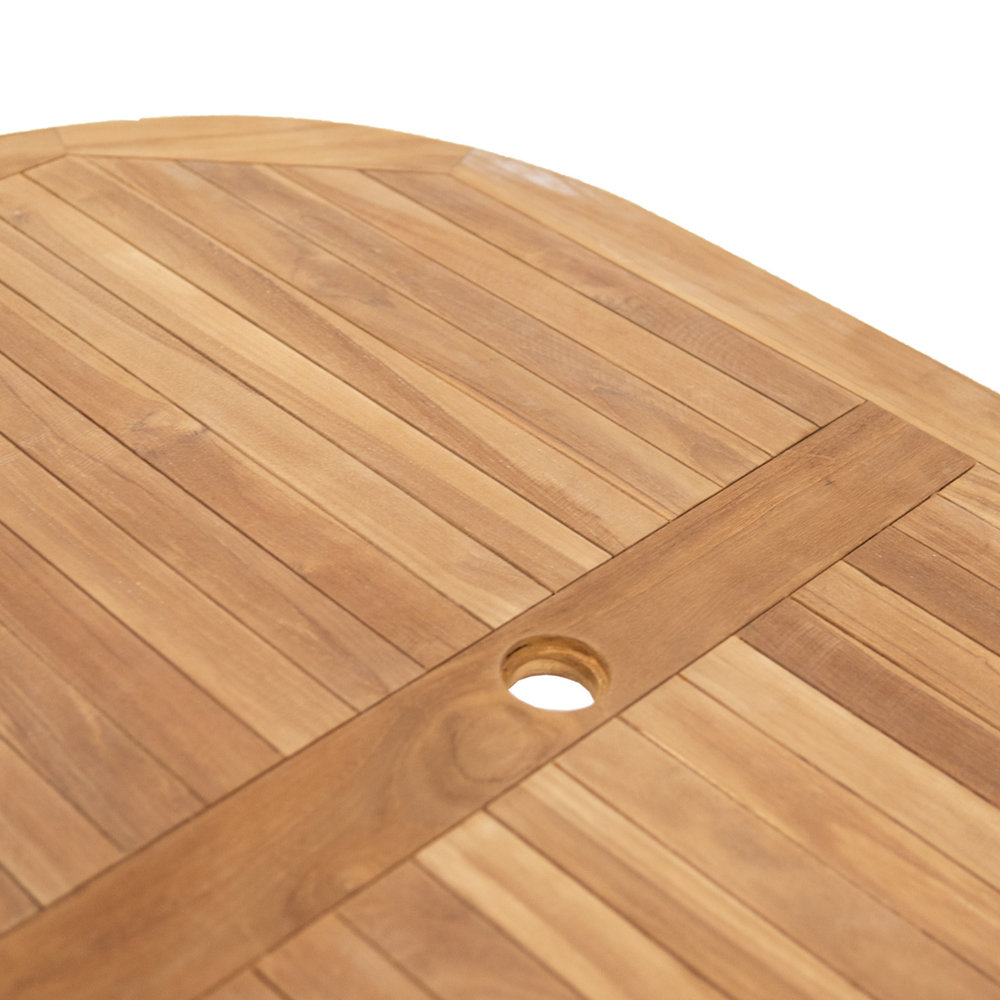 JoJo Living Teakhouten tuintafel ovaal Kajen JoJo Living Teakhouten tuintafel ovaal Kajen