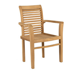 JoJo Living Teakhouten tuinstoel Bulat JoJo Living Teakhouten tuinstoel Bulat