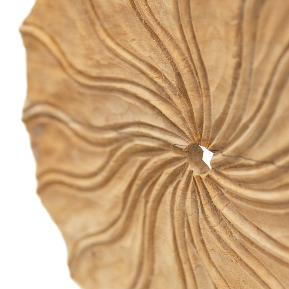 JoJo Living Teakhouten ornament Wave JoJo Living Teakhouten ornament Wave