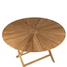 JoJo Living Teakhouten klaptafel Sun JoJo Living Teakhouten klaptafel Sun
