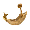 Houten fleshouder eend Houten fleshouder eend