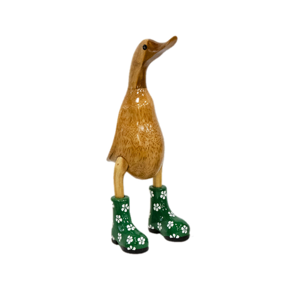 JoJo Living Houten eenden groene schoenen JoJo Living Houten eenden groene schoenen