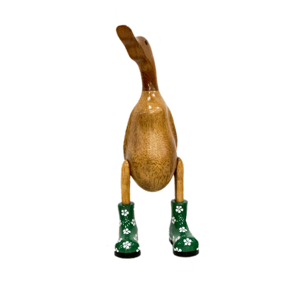 JoJo Living Houten eenden groene schoenen JoJo Living Houten eenden groene schoenen