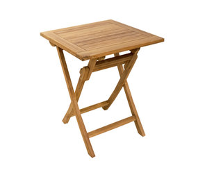JoJo Living Teakhouten klaptafel Tuban vierkant JoJo Living Teakhouten klaptafel Tuban vierkant