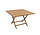 Teakhouten klaptafel Tuban vierkant