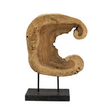 JoJo Living Teakhouten ornament Bulan JoJo Living Teakhouten ornament Bulan