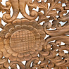 JoJo Living Teakhouten wanddecoratie houtsnijwerk Balak JoJo Living Teakhouten wanddecoratie houtsnijwerk Balak