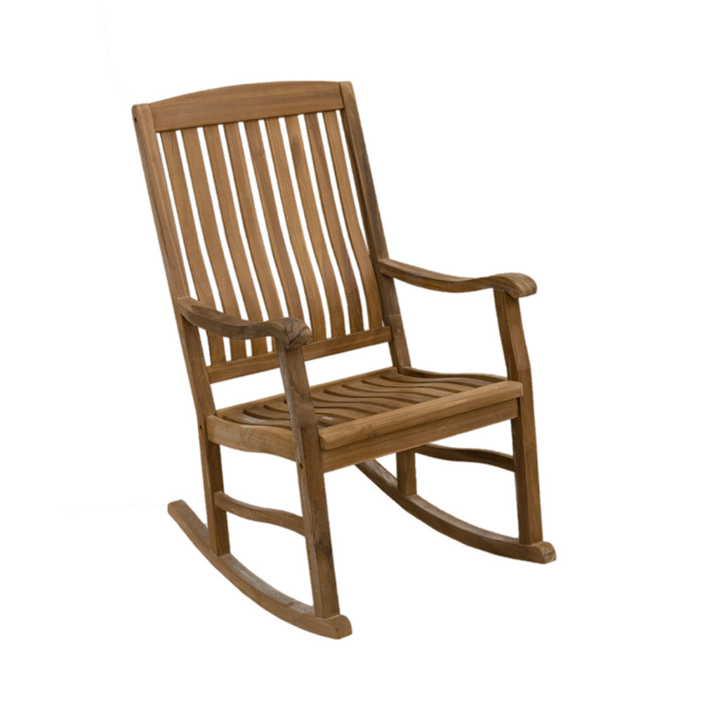 JoJo Living Teakhouten schommelstoel Subang