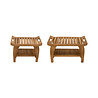 JoJo Living Teakhouten bijzettafel tuin Saroka JoJo Living Teakhouten bijzettafel tuin Saroka