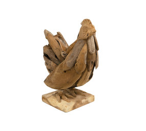 JoJo Living Roothouten kip JoJo Living Roothouten kip