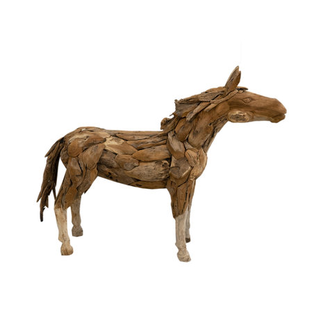 JoJo Living Teakhouten paard JoJo Living Teakhouten paard