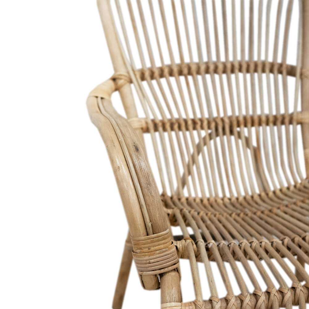 JoJo Living Rotan stoel JoJo Living Rotan stoel