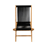 JoJo Living Rope klapstoel - Zwart JoJo Living Rope klapstoel - Zwart