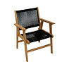 JoJo Living Bayview Rope tuinstoel - Zwart JoJo Living Bayview Rope tuinstoel - Zwart