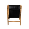 JoJo Living Dorset Rope verstelbare tuinstoel - Zwart JoJo Living Dorset Rope verstelbare tuinstoel - Zwart