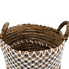 JoJo Living Bananenmand Kawung Ruit - Set van 4 JoJo Living Bananenmand Kawung Ruit - Set van 4