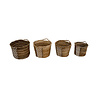 JoJo Living Mand Kawung - Set van 4 JoJo Living Mand Kawung - Set van 4