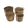 JoJo Living Mand Kawung - Set van 4 JoJo Living Mand Kawung - Set van 4