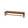 JoJo Living Teakhouten tuinbank Bolong - diverse afmetingen JoJo Living Teakhouten tuinbank Bolong - diverse afmetingen