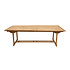 Teakhouten uitschuifbare tuintafel Teakhouten uitschuifbare tuintafel