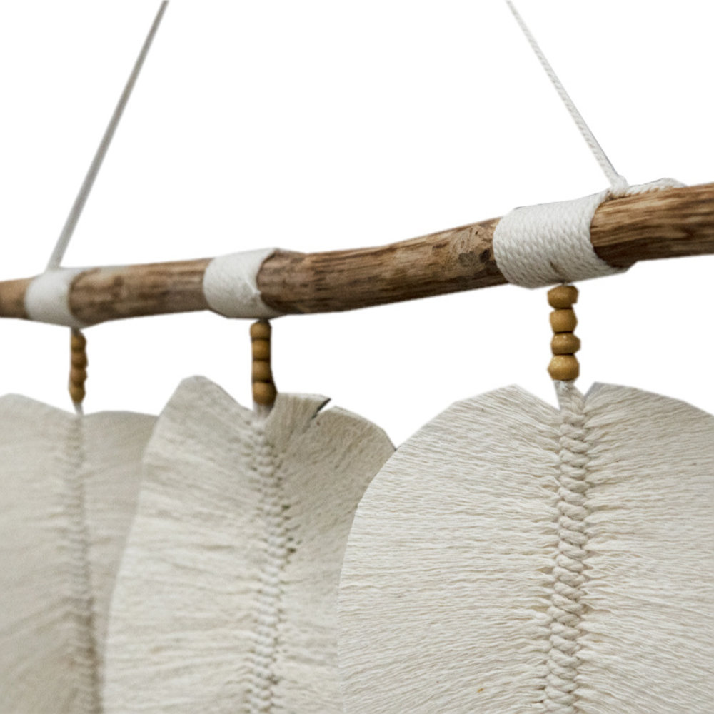 JoJo Living Wanddecoratie Bulu - diverse modellen JoJo Living Wanddecoratie Bulu - diverse modellen