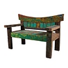 JoJo Living Recycled teakhouten tuinbank Gading JoJo Living Recycled teakhouten tuinbank Gading