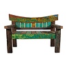 JoJo Living Recycled teakhouten tuinbank Gading JoJo Living Recycled teakhouten tuinbank Gading
