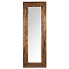 JoJo Living Teakhouten passpiegel 170 x 60cm JoJo Living Teakhouten passpiegel 170 x 60cm