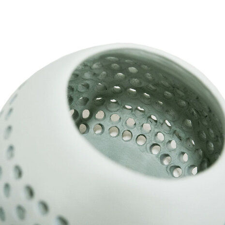 JoJo Living Polka waxinelichthouders Sage Groen- diverse afmetingen JoJo Living Polka waxinelichthouders Sage Groen- diverse afmetingen