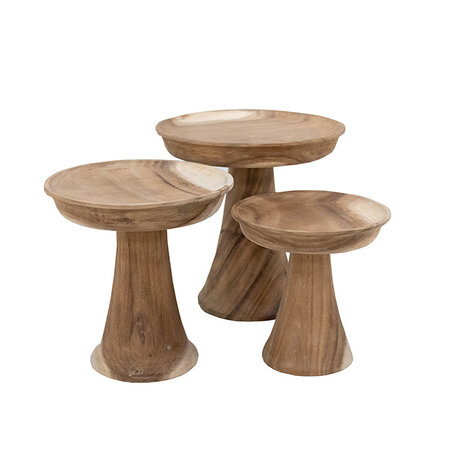 JoJo Living Bijzettafel Kali naturel - diverse afmetingen JoJo Living Bijzettafel Kali naturel - diverse afmetingen