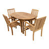 JoJo Living Tuintafel Kajen met Kotak tuinstoelen JoJo Living Tuintafel Kajen met Kotak tuinstoelen