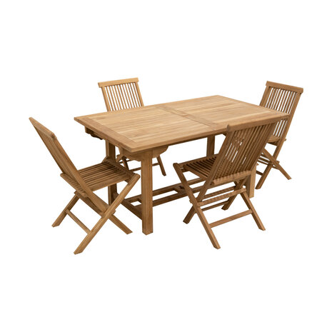 JoJo Living Tuintafel Kajen met tuinstoel Egg JoJo Living Tuintafel Kajen met tuinstoel Egg