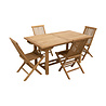 JoJo Living Tuintafel Kajen met tuinstoel Egg JoJo Living Tuintafel Kajen met tuinstoel Egg