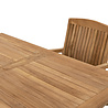 JoJo Living Tuintafel Kajen met Marley tuinstoelen JoJo Living Tuintafel Kajen met Marley tuinstoelen