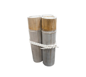 JoJo Living Bamboe kaarsenset - diverse varianten JoJo Living Bamboe kaarsenset - diverse varianten