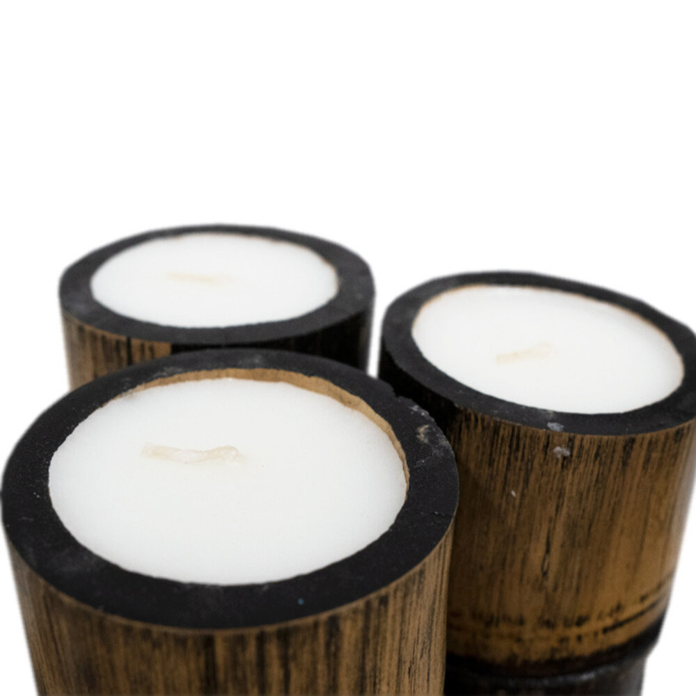 JoJo Living Bamboe kaarsenset - diverse varianten