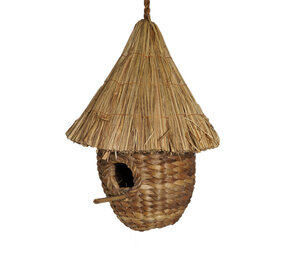 JoJo Living Vogelhuisje riet JoJo Living Vogelhuisje riet