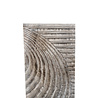JoJo Living Suarhouten wandpaneel Cirkel whitewash JoJo Living Suarhouten wandpaneel Cirkel whitewash