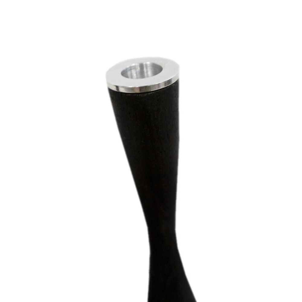 JoJo Living Teakhouten kandelaren zwart JoJo Living Teakhouten kandelaren zwart