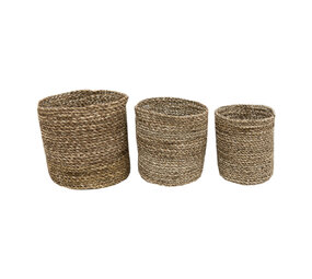JoJo Living Mandje Meli - set van 3 | diverse varianten JoJo Living Mandje Meli - set van 3 | diverse varianten