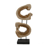 JoJo Living Teakhouten ornament Bola JoJo Living Teakhouten ornament Bola