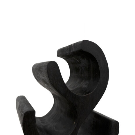 JoJo Living Suarhouten wijnrek zwart - diverse varianten JoJo Living Suarhouten wijnrek zwart - diverse varianten