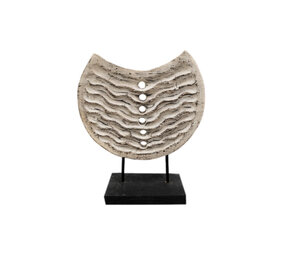 JoJo Living Suarhouten ornament halve maan - diverse varianten JoJo Living Suarhouten ornament halve maan - diverse varianten