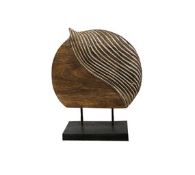 JoJo Living Teakhouten ornament Poni - diverse varianten JoJo Living Teakhouten ornament Poni - diverse varianten