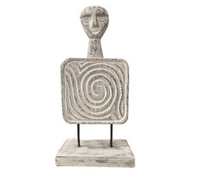 JoJo Living Suarhouten ornament Rafika | diverse afmetingen JoJo Living Suarhouten ornament Rafika | diverse afmetingen